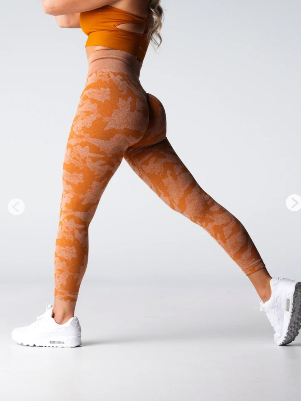 Terracotta Camo Seamless Leggings